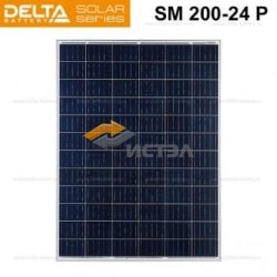 Солнечная панель (модуль) Delta SM 200-12 P (12В / 200Вт)