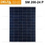 Солнечная панель (модуль) Delta SM 200-24 P (24В / 200Вт)